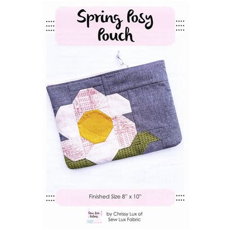 moda tumblr|spring posy pouch by sew lux.